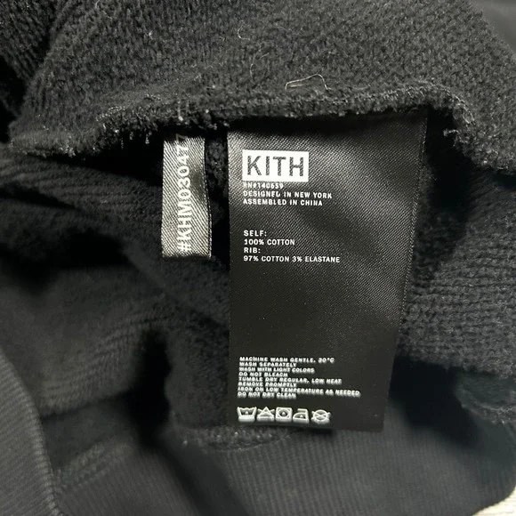 KITH GoodFellas Funny How Hoodie Black‎ Hooded Sweatshirt Mens Size S